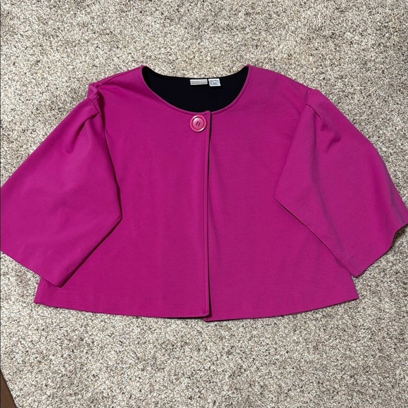 Vintage Newport News Pink Cape Swing Jacket - Picture 1 of 6